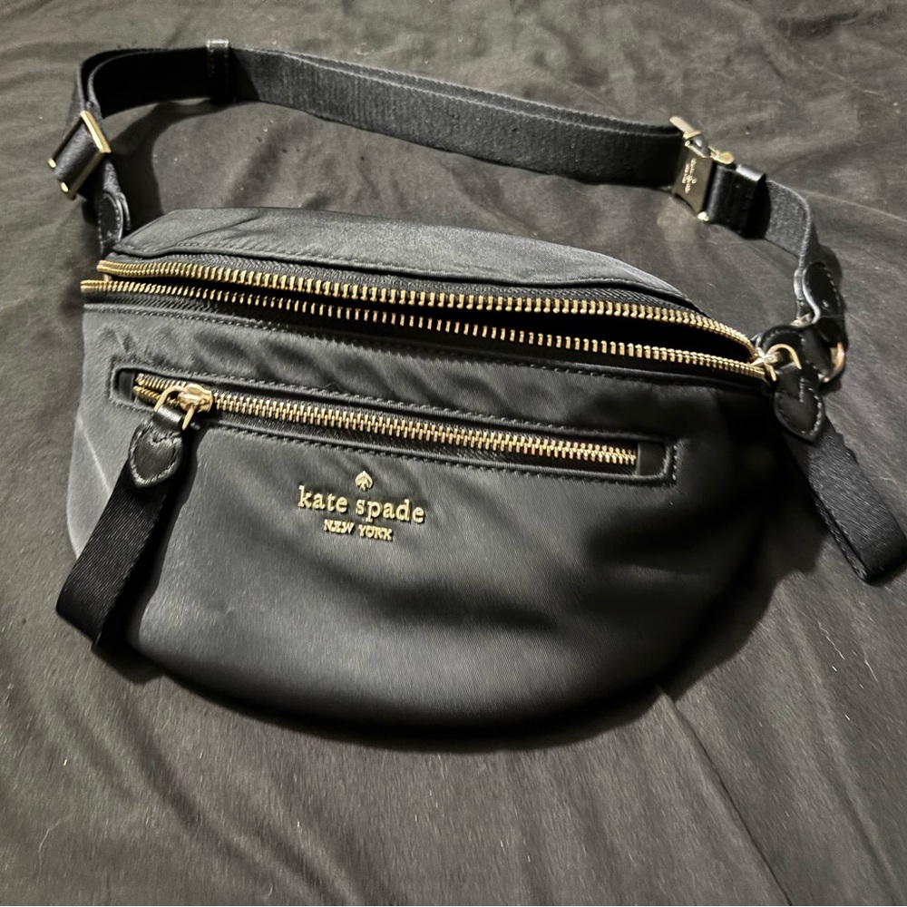 Kate Spade Black Belt Bag